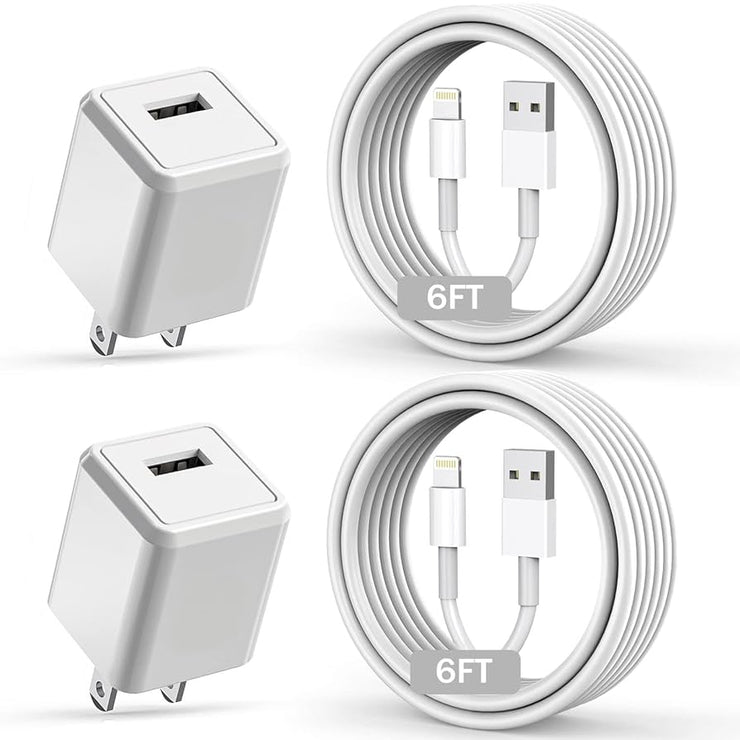 Cable y cubo cargador para iphone 6 al xs linen generico