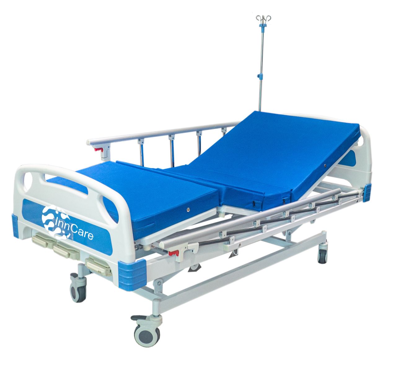 Cama Hospitalaria manual de 3 posiciones + Colchon confortable