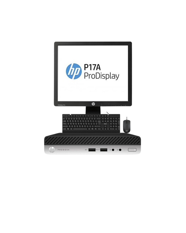 Combo Pc Hp ProDesk 800 G3 i5 6ta Gen + Monitor 17” + Teclado y Mouse