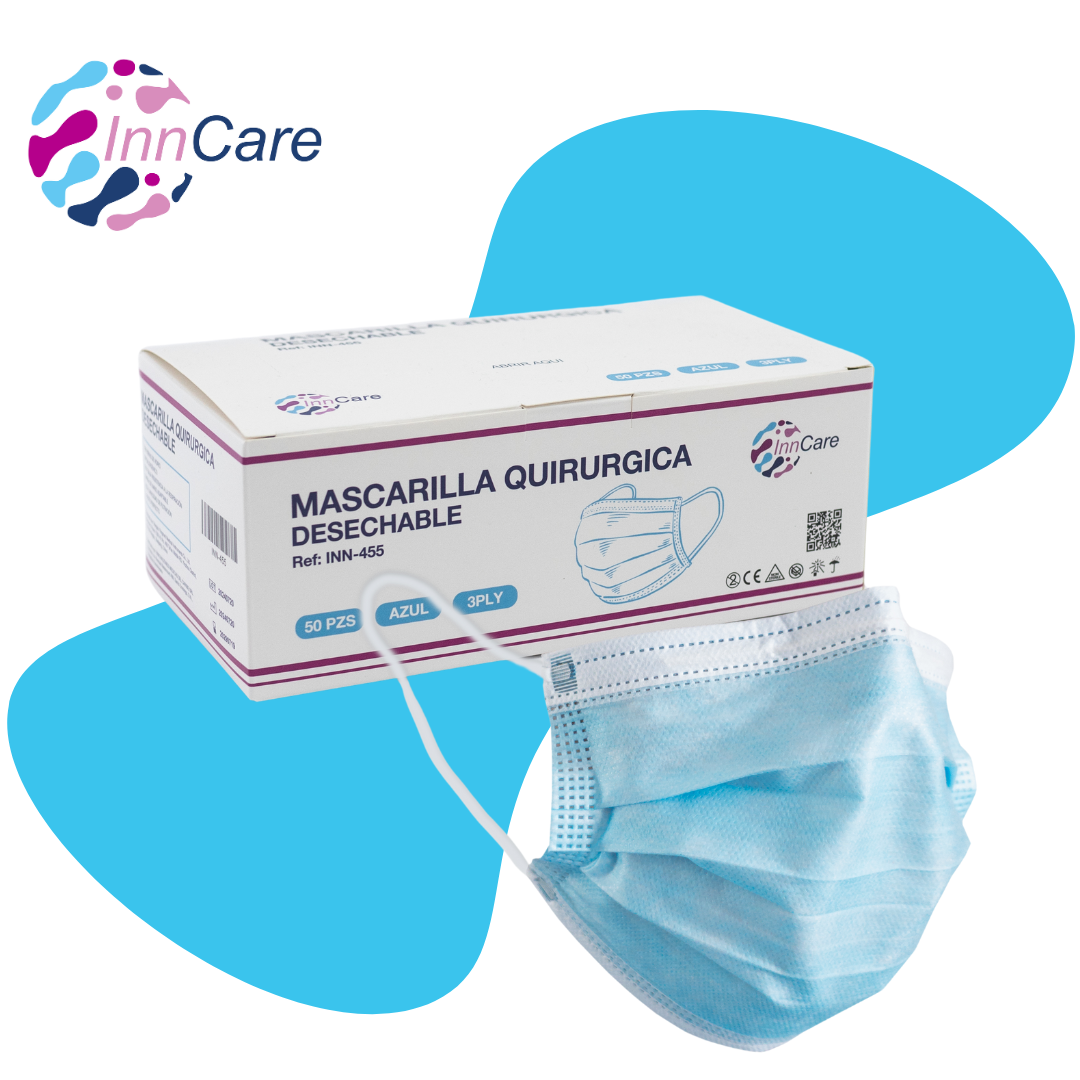 Mascarilla desechable 3PLY – Protección y comodidad 50/1