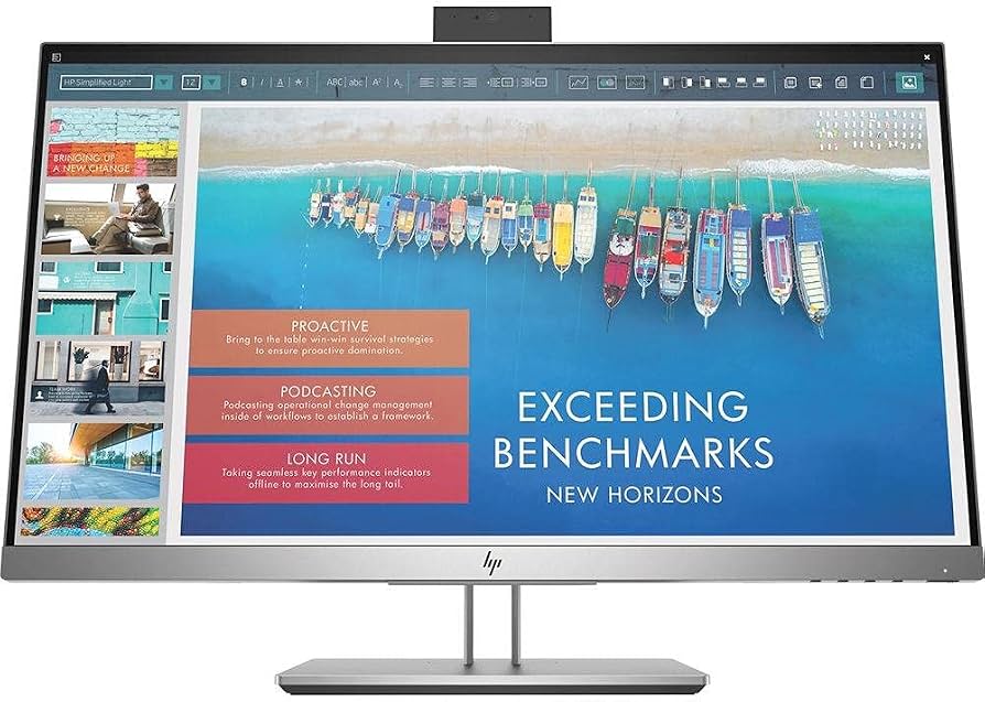Monitor HP EliteDisplay E243d 23.8" Full HD IPS LED | USB-C Docking | Gris Mate | USADO
