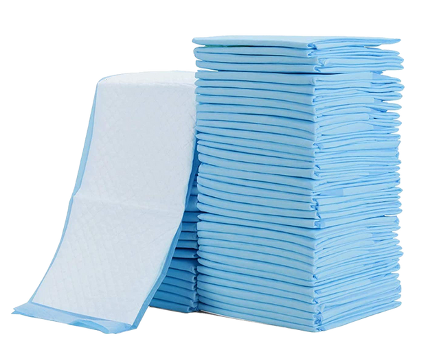 Sabanitas Desechables de 35.5" x 39" (90 cm x 100 cm) (Paquete de 20 unidades).