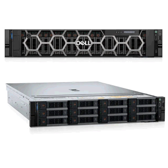 Servidor Dell PowerEdge R760xs 2U | 2x Xeon Silver 4514Y | 256GB RAM | 2x 3.84TB SAS SSD | iDRAC9 Enterprise