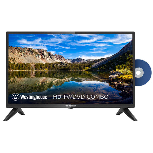 Televisor Combinado Westinghouse WD24HX5201 de 24" – HD con Reproductor DVD Integrado