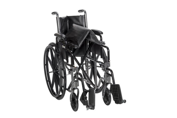 Silla de Ruedas Manual InnCare – Plegable, Reforzada, Ruedas Antipinchazos