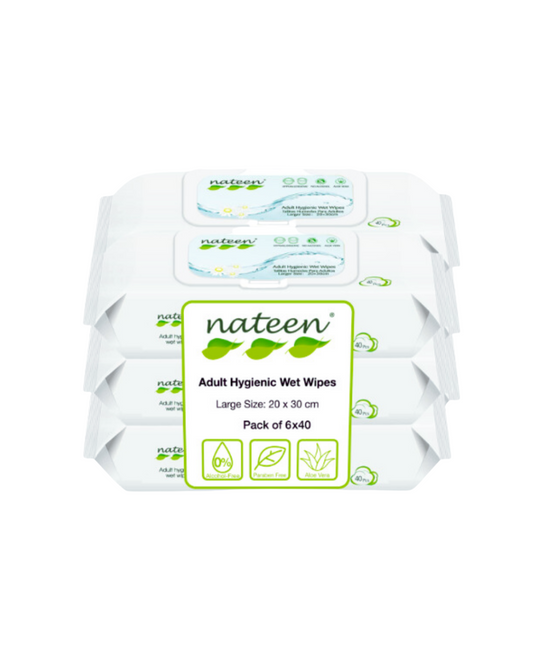 Wipes para Adultos Nateen – Toallitas Desechables de Alta Calidad para Cuidado Personal